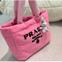 超人気可愛いPRADAハンドバッグ★ ふわふわ★ プラダバッグレディースコピー収納性OK