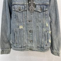 2026人気色❤️Chrome Hearts ジャケット デニム クロムハーツコピー秋冬最新トレンドおしゃれ新作