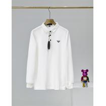 【2026-2026秋冬】アルマーニ ポロシャツ長袖★ 新品★ ARMANI服コピーメンズお洒落最新アイテム