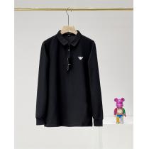 【2026-2026秋冬】アルマーニ ポロシャツ長袖★ 新品★ ARMANI服コピーメンズお洒落最新アイテム