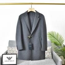 2026-2026流行り高級ARMANI 偽物 アルマーニ コート メンズファッション50%の羊毛生地175-68キロ着用XL