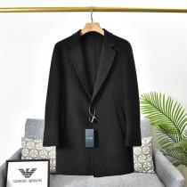 2026-2026流行り高級ARMANI 偽物 アルマーニ コート メンズファッション50%の羊毛生地175-68キロ着用XL