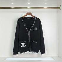 CHANE1カーディガンコピー★2026秋冬新品ユニセックスカジュアルスタイル★黒色白色★数量限定アイテム