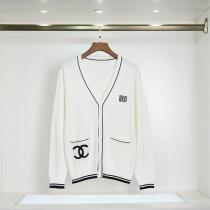 CHANE1カーディガンコピー★2026秋冬新品ユニセックスカジュアルスタイル★黒色白色★数量限定アイテム