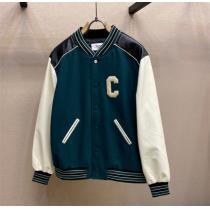 人気色❤️CELINEカレッジ テディジャケット フリースお洒落秋冬流行りセリーヌジャケットコピー