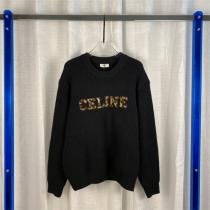 22fwトレンドセリーヌコピーロゴセーターCELINE偽物激安ストリートファッション可愛い2色