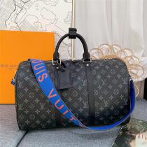 2026定番Louis Vuittonボストンバッグ大容量上品ルイヴィトンバッグコピーMonogram Eclipse★旅行用