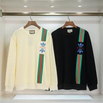 ☆adidas×GUCC1コピーコラボトレーナー秋冬トレンド人気ランキング個性的リラックス感洋服