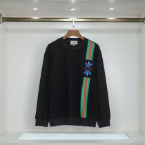 ☆adidas×GUCC1コピーコラボトレーナー秋冬トレンド人気ランキング個性的リラックス感洋服