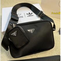2026新品☆PradaxAdidasコラボショルダーバッグメンズ★プラダバッグコピー★入手困難アイテム