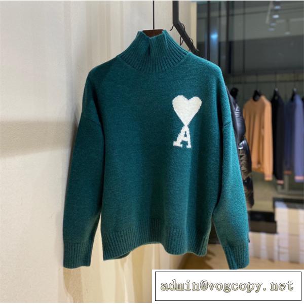 ★入手困難AMI PARISセーター❤️アミ パリスコピーオシャレ最新コレクション高品質カジュアルスタイル
