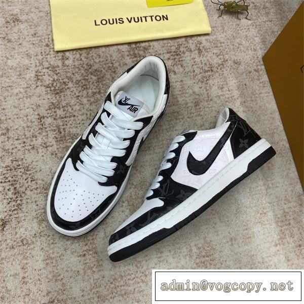 ❤️LOUIS VUITTONx NIKEコラボスニーカー人気ルイヴィトンコピー通販カジュアルシューズ★エレガント