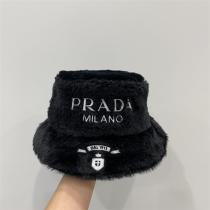 2026秋冬流行り❤️PRADAバケットハット人気プラダスーパーコピー★ウサギ毛★エレガント★上品