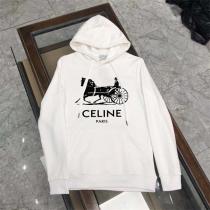 オーバーサイズ☆CELINEパーカー人気❤️セリーヌ服コピー秋冬最新トレンドカジュアルな上品