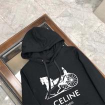 オーバーサイズ☆CELINEパーカー人気❤️セリーヌ服コピー秋冬最新トレンドカジュアルな上品