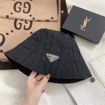 【VIPセール】PRADAバケットハット新品❤️エレガント男女OK★個性的★プラダキャップスーパーコピー