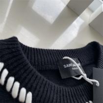 【数量限定】YSLサンローラン偽物 Saint Laurentセーター人気男女OKオーバーサイズ個性的洋服