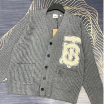 2026流行りバーバリー カーディガンおしゃれBURBERRYコピー大人気新作秋冬トレンドグレー色