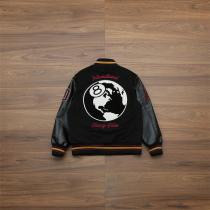 STUSSYブラック8ベースボールウェア40周年限定パッチワークカットソーvib...