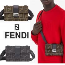 【2026注目】FENDI偽物❤️フェンディ新作バゲット スリム クラッチ ファブリックバッグ２色