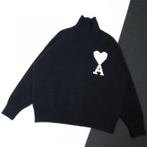 AMI Paris❤️ 21Fwトレンドアミ パリスセーターコピー人気ランキングハイネック上質なアイテム