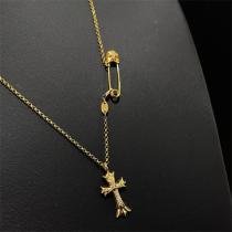 22kゴールド色CHROME HEARTS❤️クロムハーツネックスコピー★入手困難希少新作