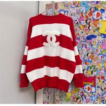【クリスマス限定】CHANE1コピーセーターオシャレ❤️❤️人気秋冬トレンド着こなし★赤色★ブラック