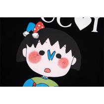 GUCC1パーカーコピー★かわいい❤️ちびまる子ちゃんのプリントトレーナ人気商品