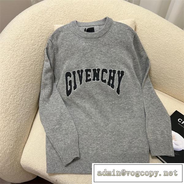 クリスマスギフト❤️❤️ジンバンシーコピーセーター新品GIVENCHY激安オシャレ洋服グレー色