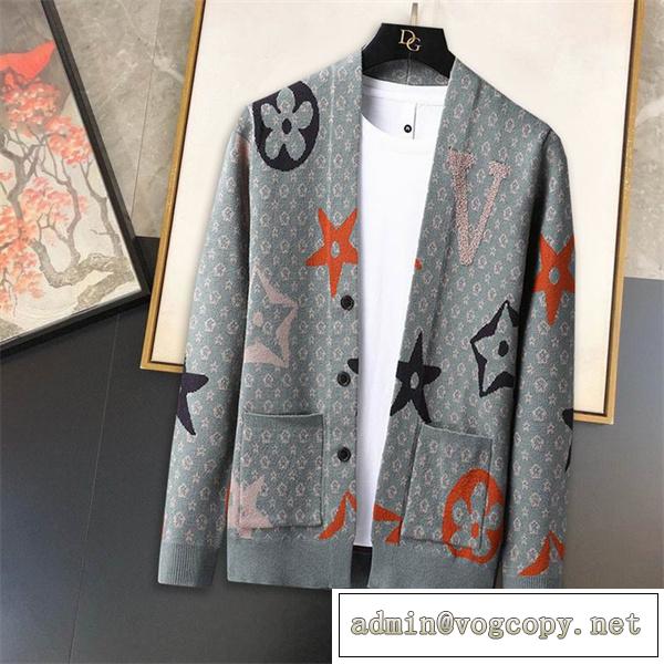 新年新品❤️Louis Vuitton通販ルイヴィトンコピーカーディガン人気