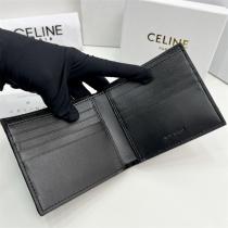 CELINE 二つ折り財布コピーセリーヌ新作ユニセックス11*10*5㎝多機能コンパクトで実用的上品