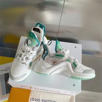 2026最新入荷❤️LOUIS VUITTONスニーカー新作ルイヴィトンコピー底厚：5 CM