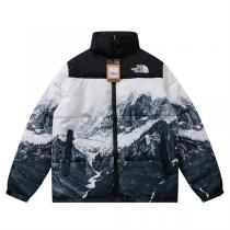 最安値❤️Supreme X The North Faceダウンジャケット人気ノースフェイスコピーお洒落カジュアル