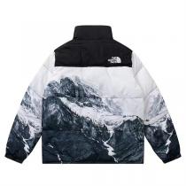 最安値❤️Supreme X The North Faceダウンジャケット人気ノースフェイスコピーお洒落カジュアル
