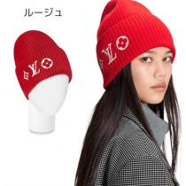 ★セレブ愛用★ルイヴィトンニット帽子コピーLOUIS VUITTON ボネ・LV ヘッドライン5色ユニセックス