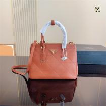 ★入手困難PRADA Galleriaプラダハンドバッコピーオレンジ色人気オフィススタイル❤️エレガント