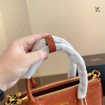 ★入手困難PRADA Galleriaプラダハンドバッコピーオレンジ色人気オフィススタイル❤️エレガント
