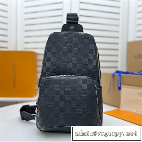 激レア新作LOUIS VUITTON  Damier Graphite ルイヴィトン ボディバッグ コピー収納性抜群★旅行