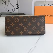 ルイヴィトン長財布コピーLOUIS VUITTON Monogramデザイン定番アイテム4色収納性抜群【M58101】