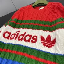 adidas×GUCC1コピーセーター新作2026流行りカジュアルスタイル上品★入手困難アイテム
