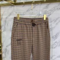 リラックス感★ BURBERRY新作バーバリースウェットパンツコピー快適人気チェック柄定番アイテム