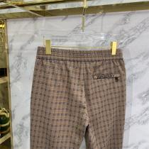 リラックス感★ BURBERRY新作バーバリースウェットパンツコピー快適人気チェック柄定番アイテム