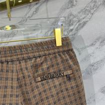 リラックス感★ BURBERRY新作バーバリースウェットパンツコピー快適人気チェック柄定番アイテム