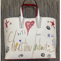 2026春夏クリスチャンルブタントートバッグコピーホワイト Christian Louboutin希少新作高評価