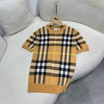 2026最新女性洋服❤️❤️バーバリーコピー BURBERRYｔシャツセーター生地人気チェック柄美品