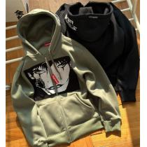 2026新作★Supreme Week 4 x The Crow Zip Up Hooded Sweatshirtシュプリームコピージップアップ 175-60キロ着用sサイズ