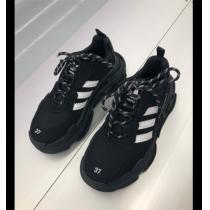 限定販売BALENCIAGA×ADIDASコラボスニーカーバレンシアガ靴コピーロゴ トリプルS【VIPセール】最高品質