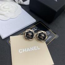 【VIPセール】CHANE1コピーピアス★ブラックゴールド椿ピアス2026流行り新作上質なアイテム