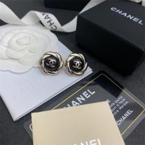 【VIPセール】CHANE1コピーピアス★ブラックゴールド椿ピアス2026流行り新作上質なアイテム