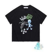 2026春夏シーズン オフホワイト偽物 tシャツ Off-White 半袖 バッグス・バニー Bugs Bunny  宇宙人 コラボ プリント